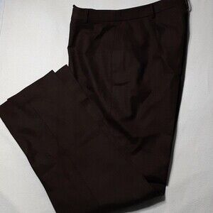 Linda Allard Ellen Tracy brown wool pants 8p 8 m petite
